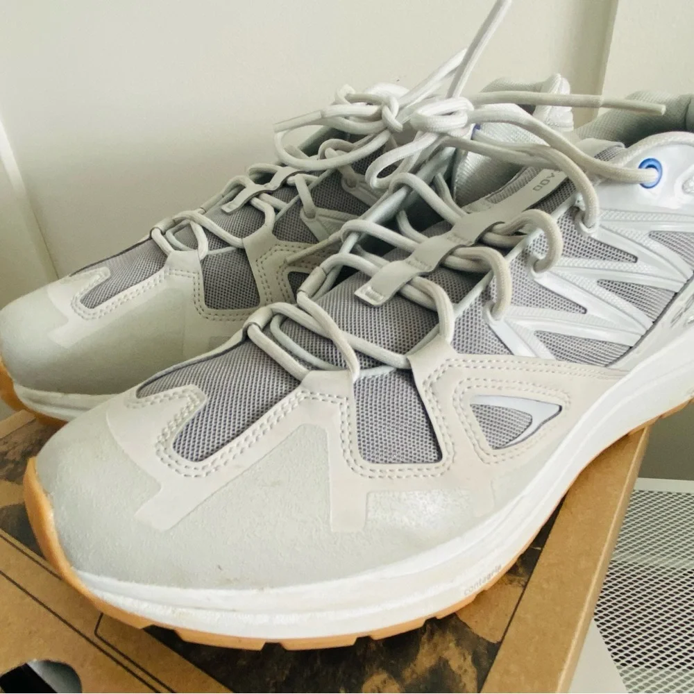 Salomon Men's Odyssey 1 Advanced Lace Up Hiking Sneakers - Picture 3 of 5